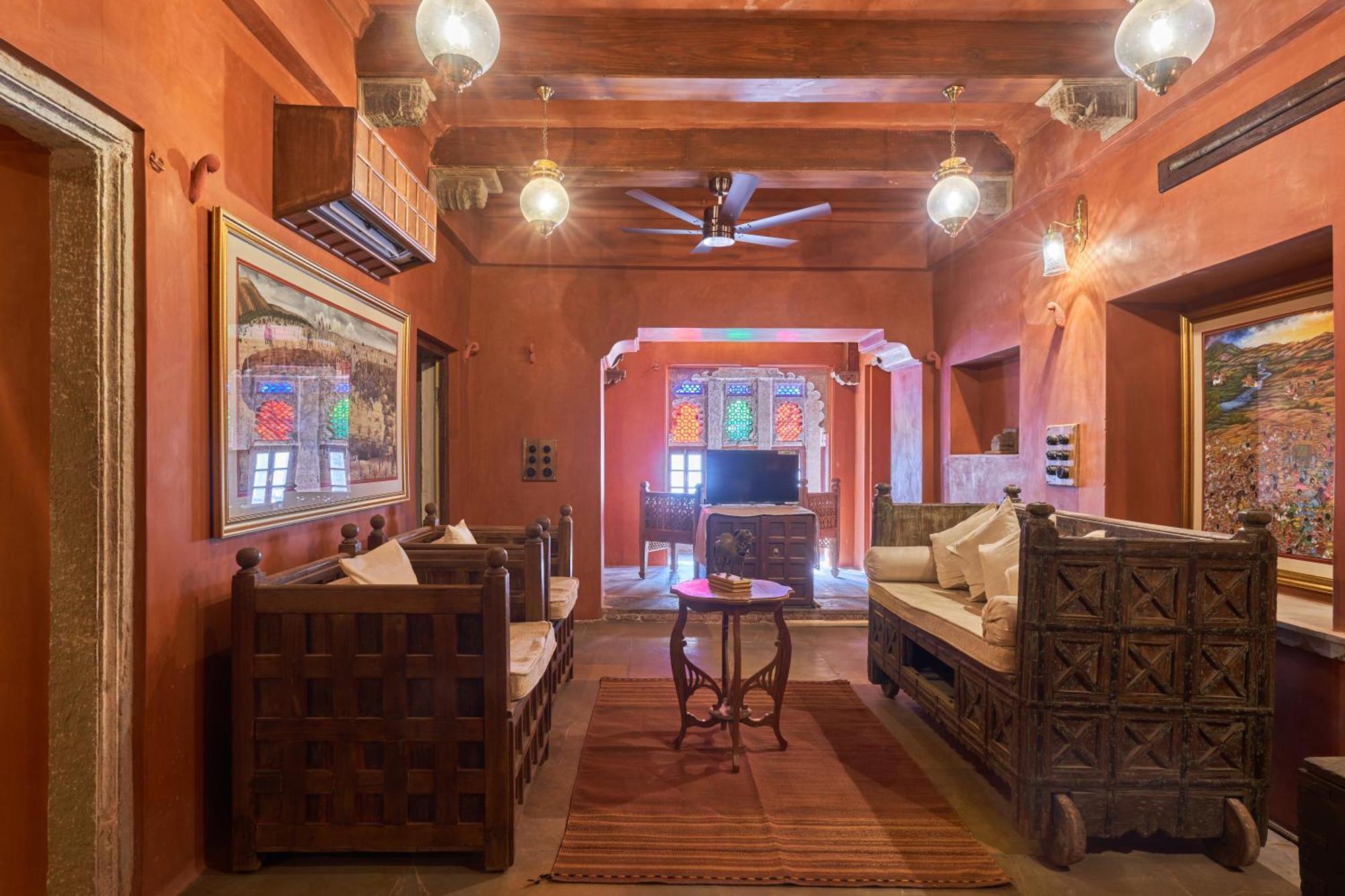 Hotel Kaladwas Lal Haveli Udajpur Exteriér fotografie