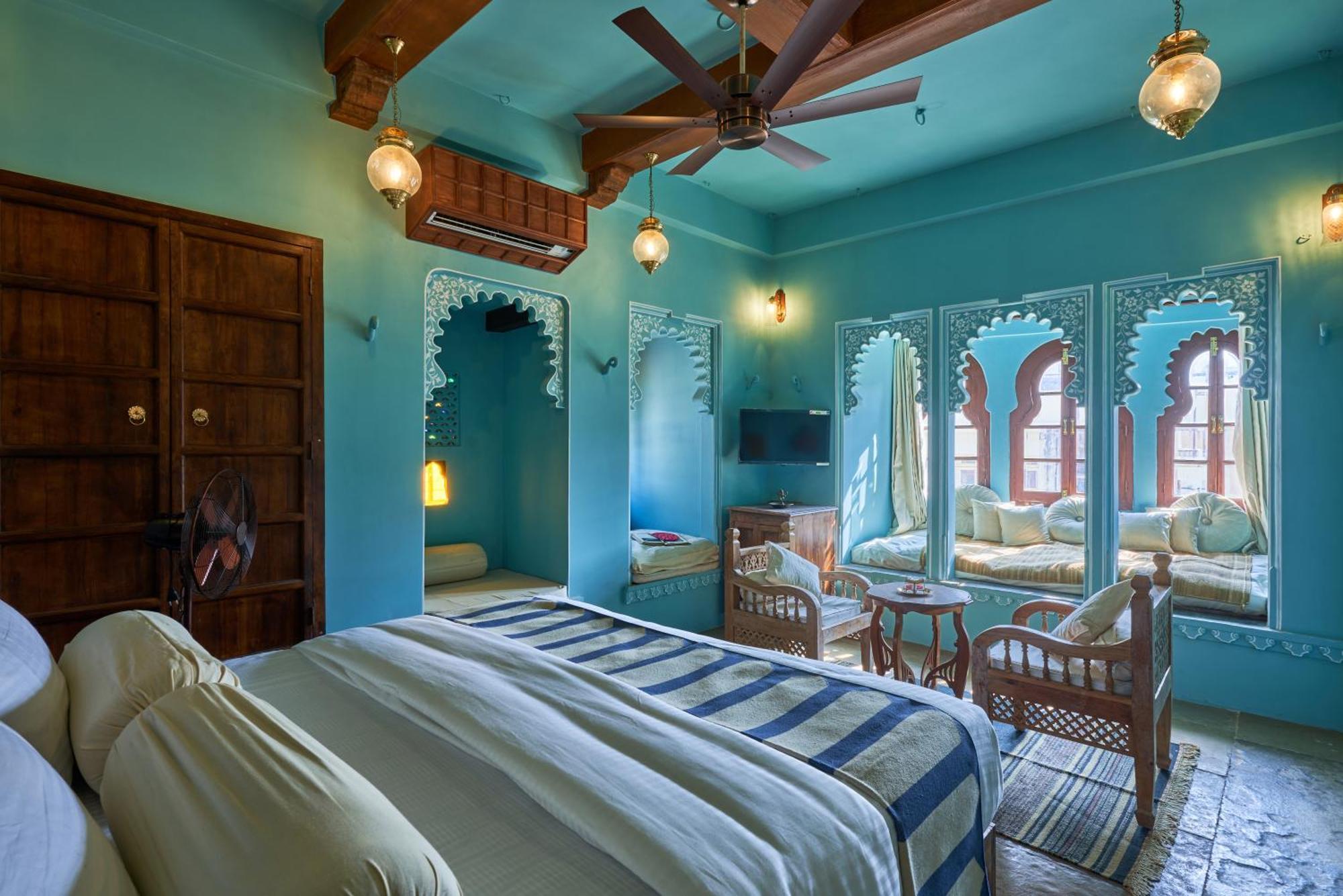 Hotel Kaladwas Lal Haveli Udajpur Exteriér fotografie